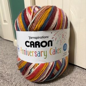 Caron Anniversary Cake in discontinued Book Club